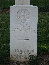 Salonika (Lembet Road) Military Cemetery - Eaton, Arthur Onesimus